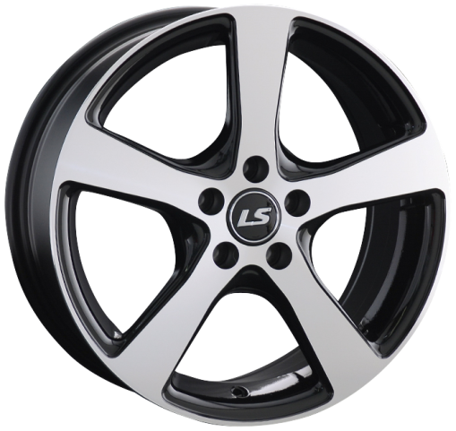 LS Wheels LS 956 7Jx17 5x114.3 ET45 DIA67.1 BKF