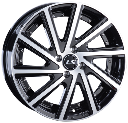 LS Wheels LS 990 6.5Jx17 4x100 ET43 DIA60.1 BKF