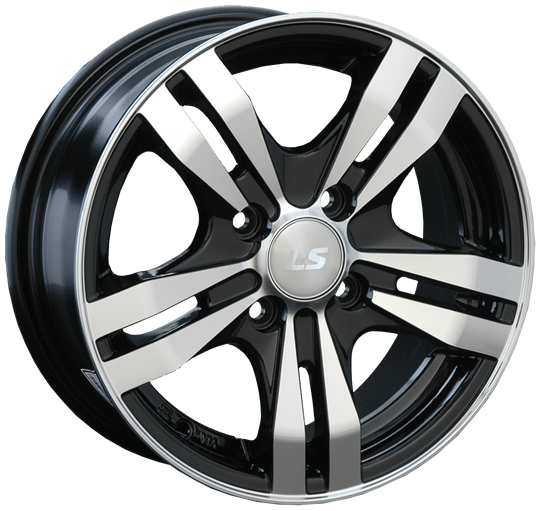 LS Wheels LS 142 6.5Jx15 5x100 ET38 DIA73.1 BKF