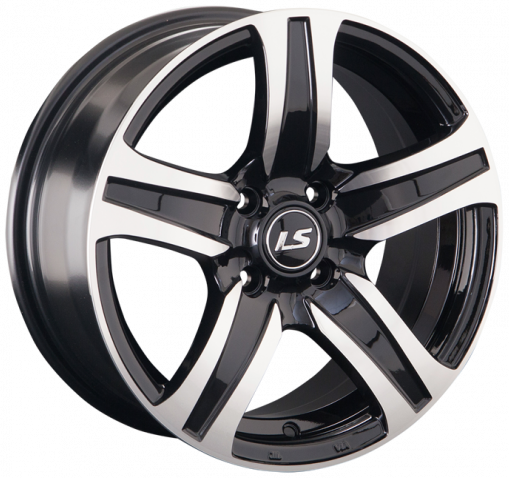 LS Wheels LS 145 6Jx14 4x98 ET35 DIA58.6 BKF
