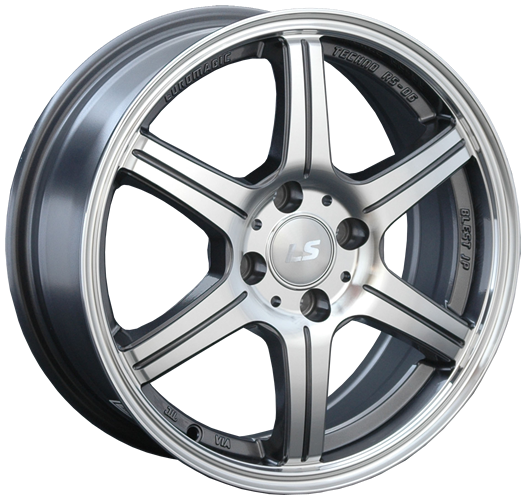 LS Wheels LS 176 6Jx15 4x100 ET45 DIA73.1 GMF