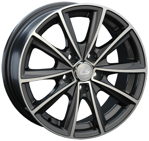 LS Wheels LS 232 6Jx14 4x98 ET35 DIA58.6 GMF