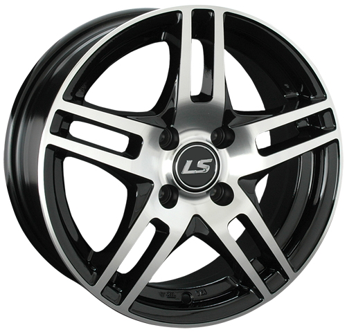 LS Wheels LS 281 6Jx14 4x98 ET35 DIA58.6 BKF