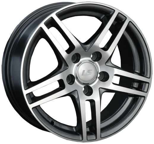 LS Wheels LS 281 6Jx14 4x98 ET35 DIA58.6 GMF
