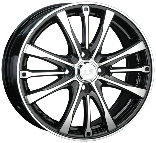 LS Wheels LS 298 6Jx15 4x100 ET45 DIA73.1 BKF