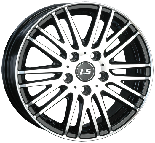 LS Wheels LS 314 6.5Jx16 5x100 ET43 DIA57.1 BKF