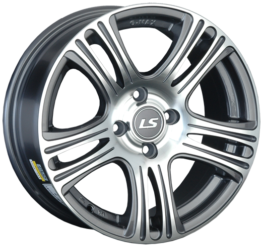 LS Wheels LS 318 6.5Jx16 5x114.3 ET40 DIA67.1 GMF