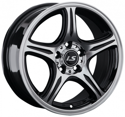 LS Wheels LS 319 6.5Jx15 5x100 ET38 DIA57.1 BKF