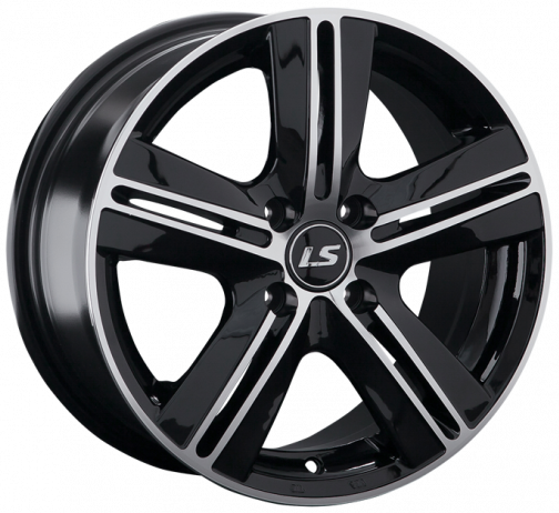 LS Wheels LS 320 6.5Jx16 5x114.3 ET45 DIA67.1 BKF