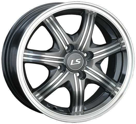 LS Wheels LS 323 6Jx14 4x98 ET35 DIA58.6 GMF
