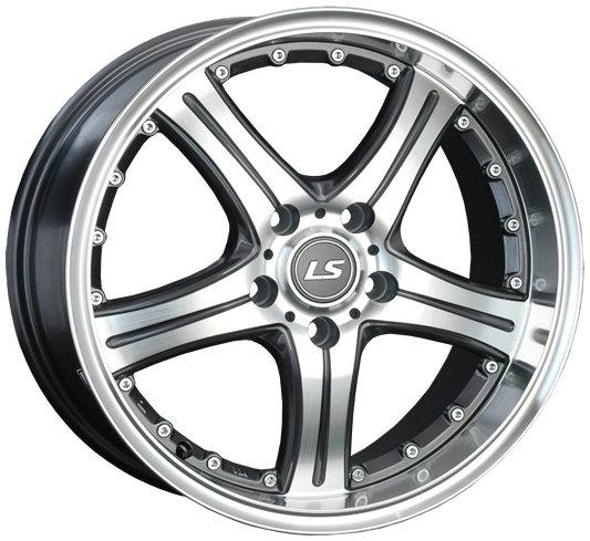 LS Wheels LS 322 8Jx18 5x114.3 ET45 DIA73.1 GMF