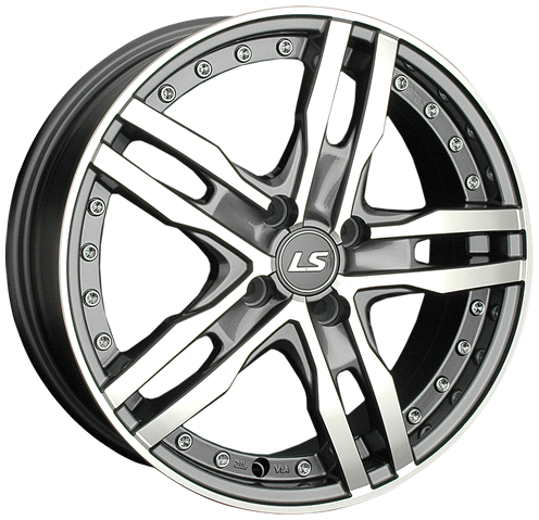 LS Wheels LS 356 6Jx16 4x100 ET52 DIA54.1 GMF