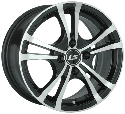 LS Wheels LS 397 6Jx14 4x98 ET38 DIA58.6 BKF