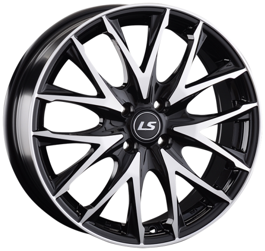 LS Wheels LS 916 6.5Jx17 4x100 ET41 DIA60.1 BKF