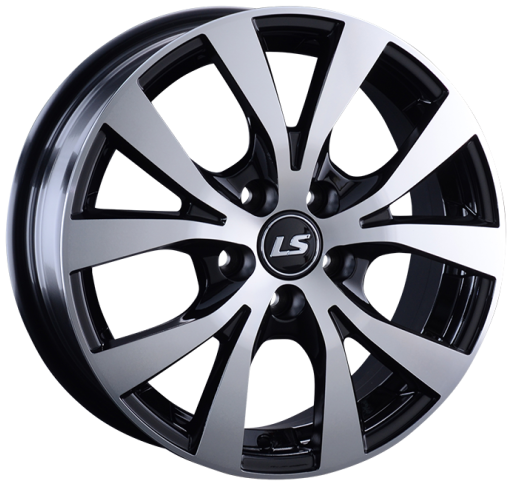 LS Wheels LS 960 6Jx15 4x100 ET45 DIA60.1 BKF