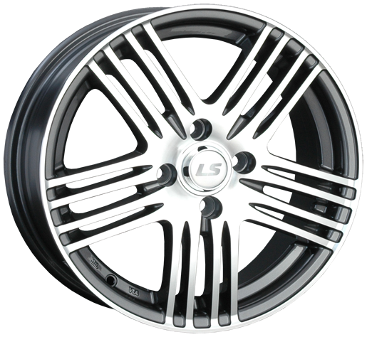 LS Wheels NG278 6Jx15 4x98 ET35 DIA58.6 GMF