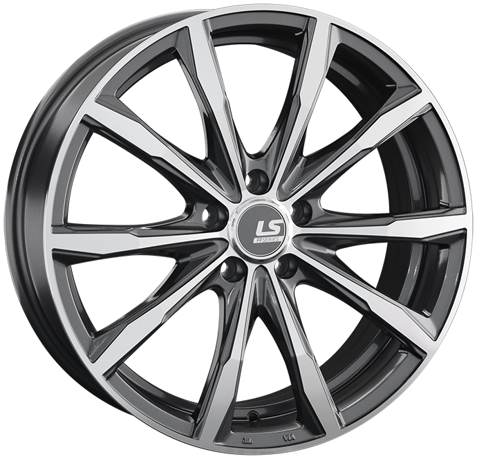 LS Wheels RC38 8Jx19 5x112 ET40 DIA66.6 GMF