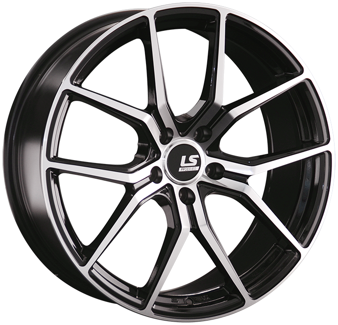LS Wheels RC47 8Jx18 5x112 ET40 DIA66.6 BKF