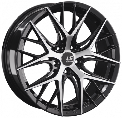 LS Wheels RC57 8Jx18 5x112 ET38 DIA66.6 BKF