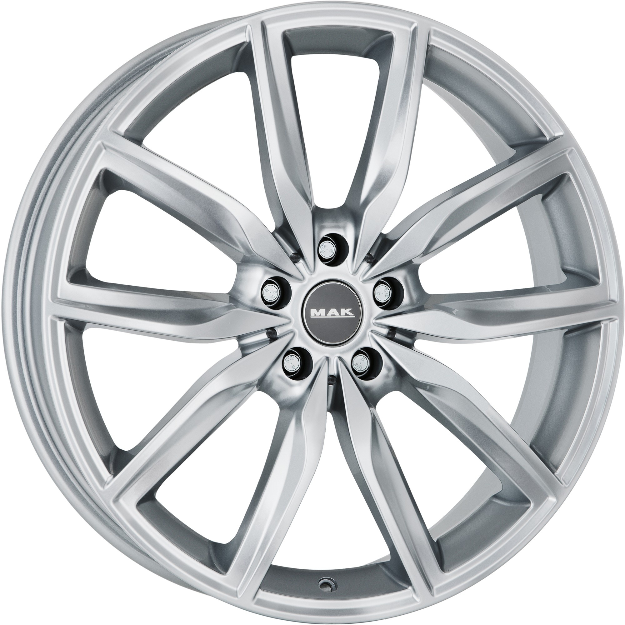Mak Allianz 8Jx19 5x120 ET45 DIA72.6 Silver