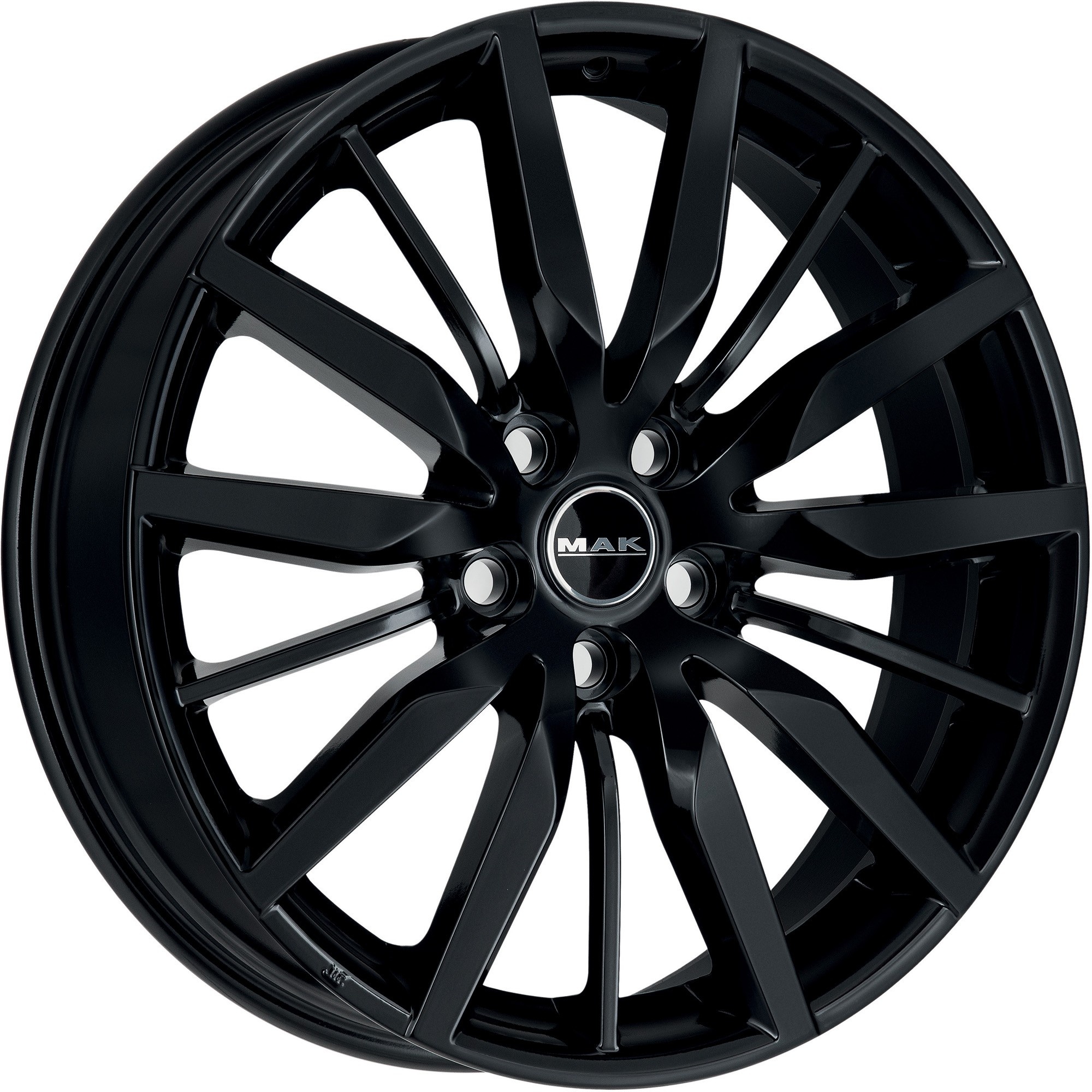 Mak Barbury 8Jx19 5x114.3 ET50 DIA76 Gloss Black