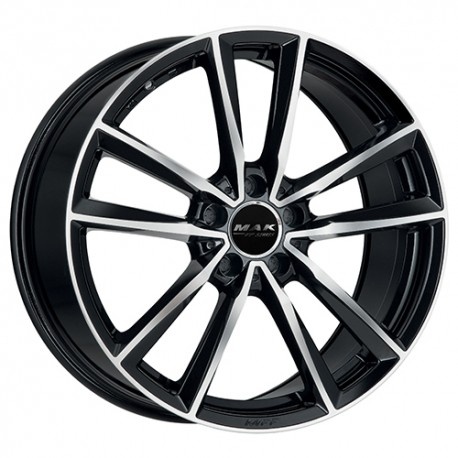 Mak Bremen 6.5Jx16 5x112 ET49 DIA66.6 Black Mirror