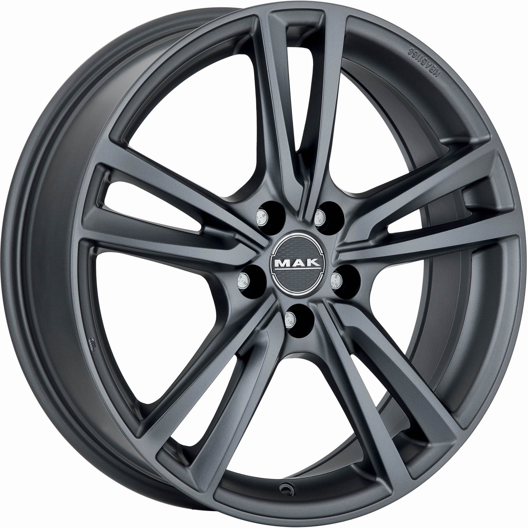 Mak Icona 7Jx17 5x114 ET40 DIA76 Matt Titan