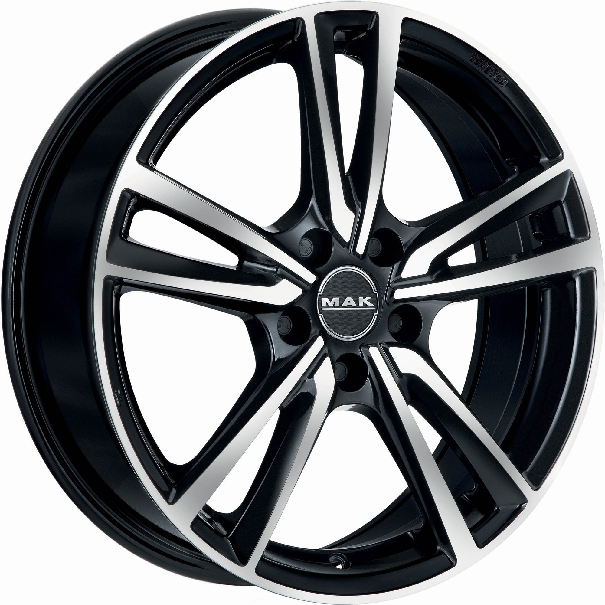 Mak Icona 7.5Jx17 5x114.3 ET48 DIA76 Black Mirror