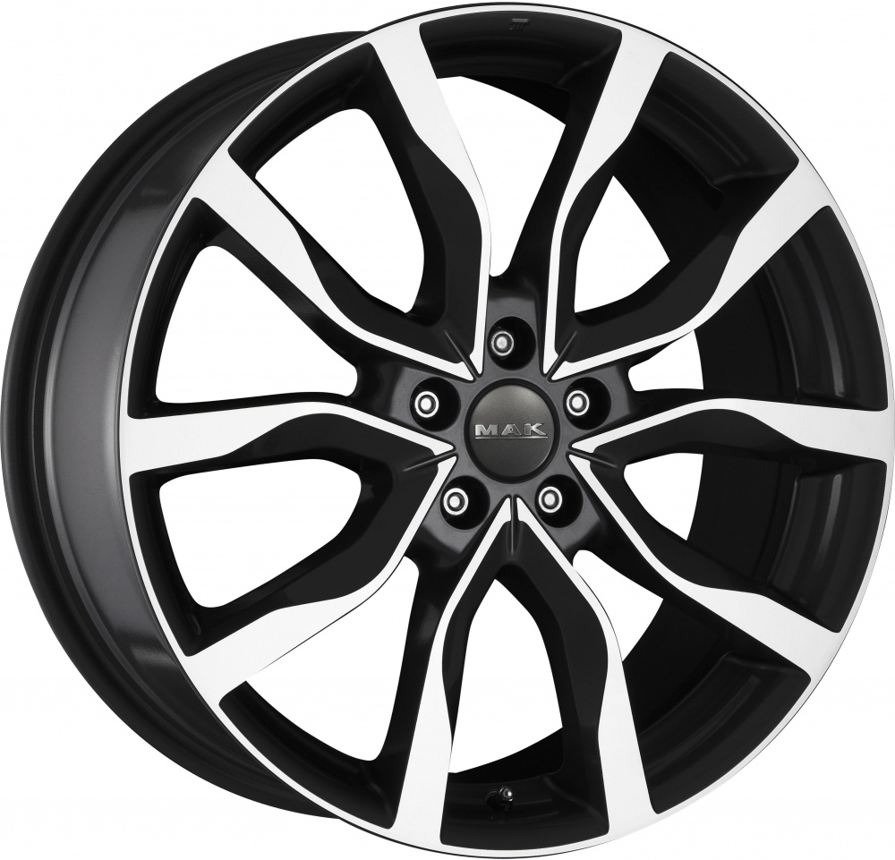 Mak Koln 8Jx17 5x112 ET30 DIA66.5 Black Mirror