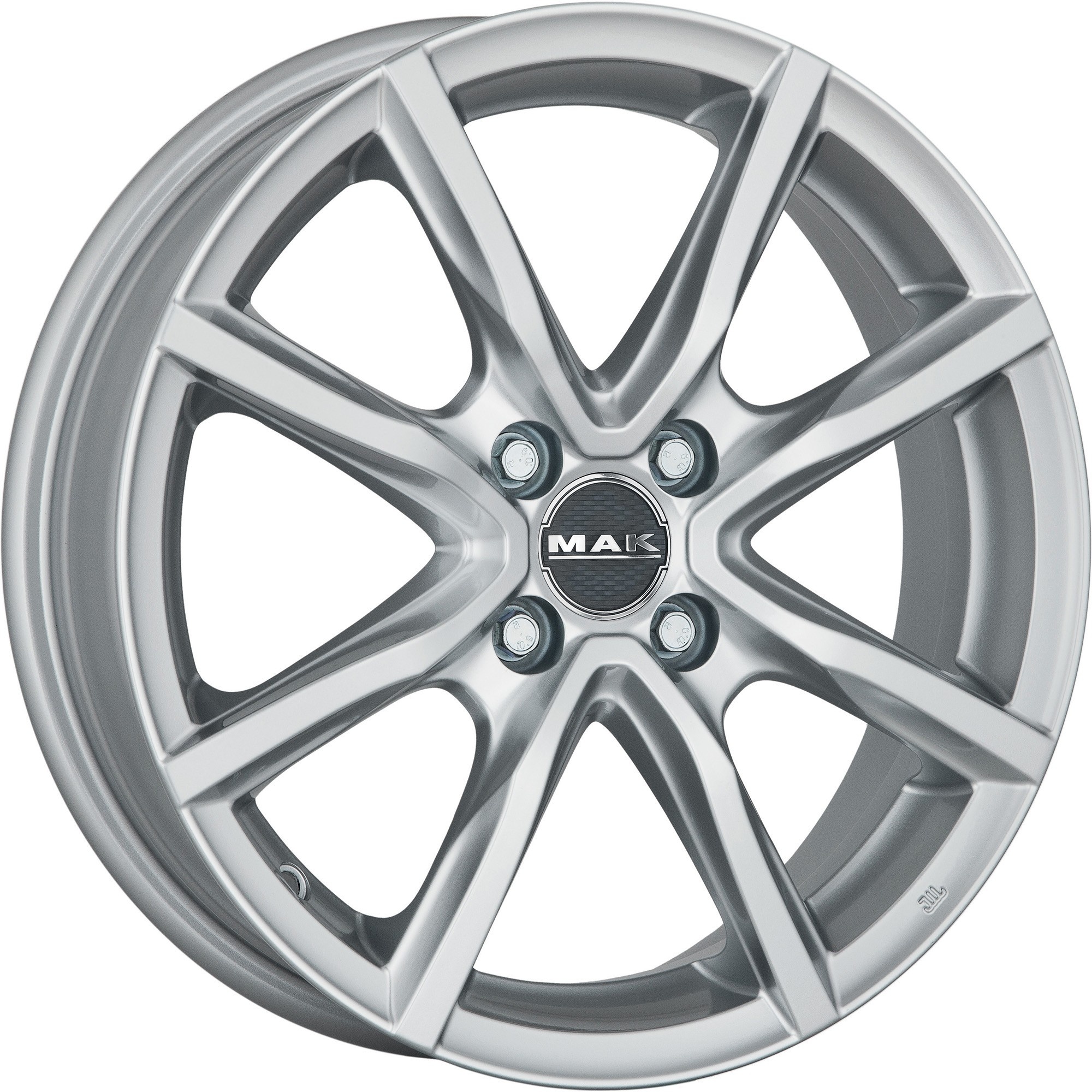 Mak Milano 6.5Jx16 5x114.3 ET40 DIA76 Silver