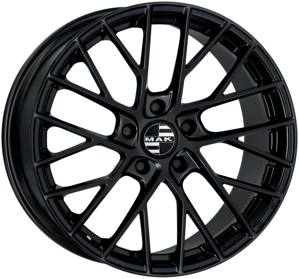 Mak Monaco-D 10Jx19 5x130 ET45 DIA71.6 Gloss Black