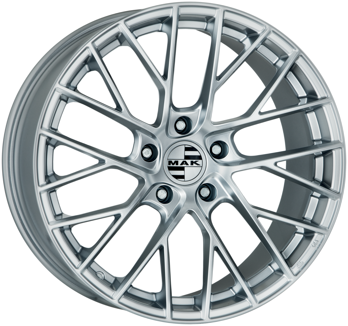 Mak Monaco-D 10Jx19 5x130 ET45 DIA71.6 Silver