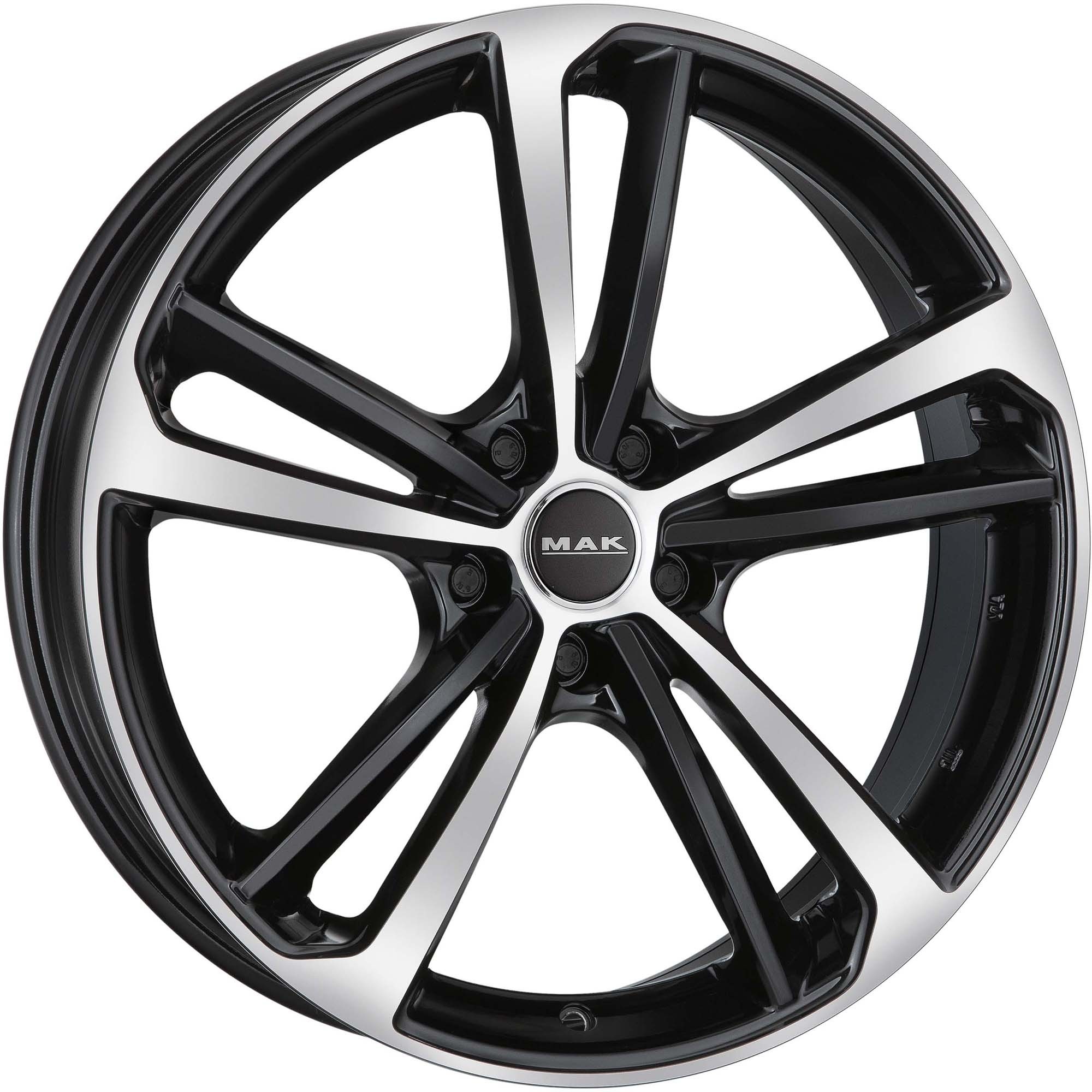 Mak Nurburg 8Jx19 5x112 ET42 DIA57.1 Black Mirror