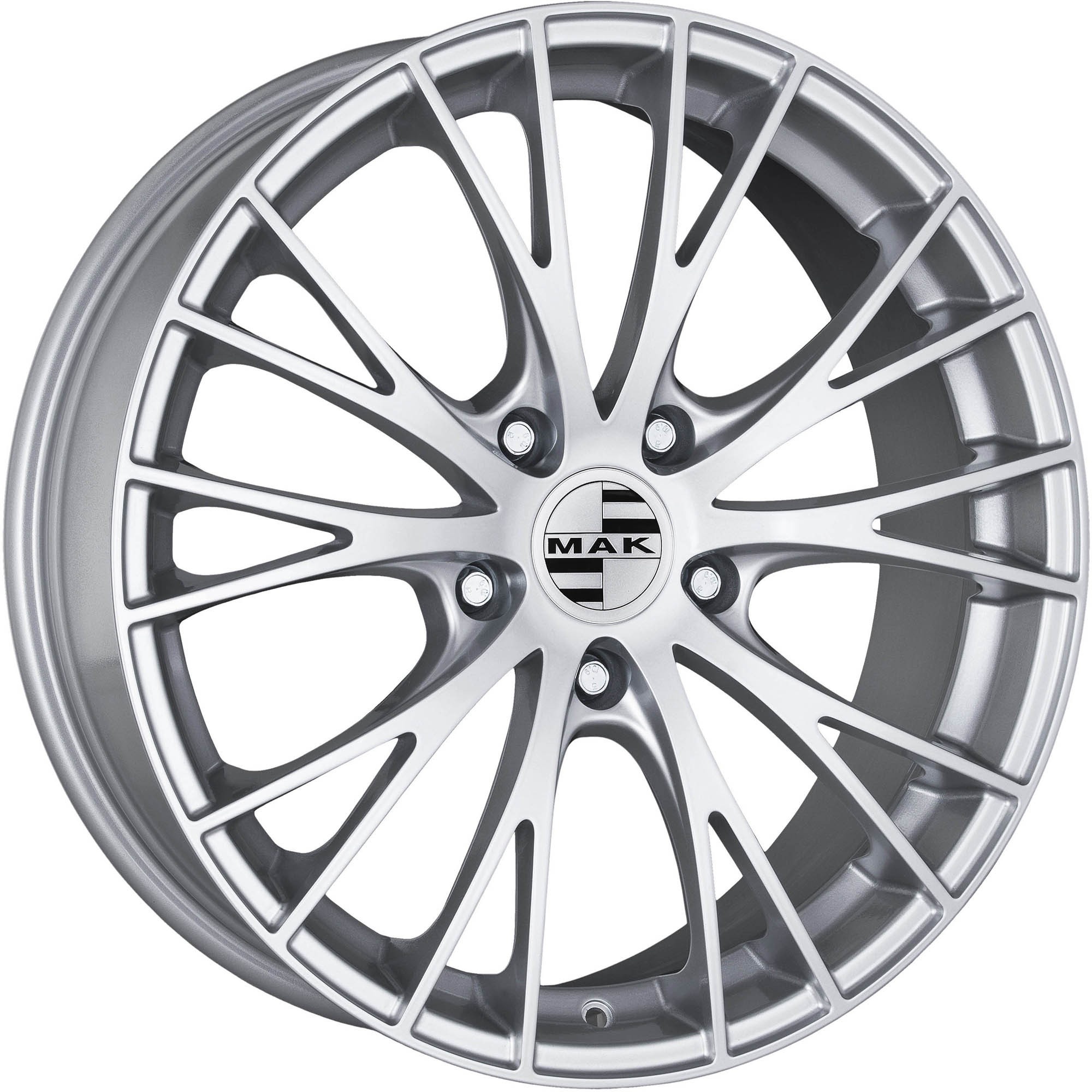 Mak Rennen 8Jx18 5x112 ET28 DIA66.6 silver