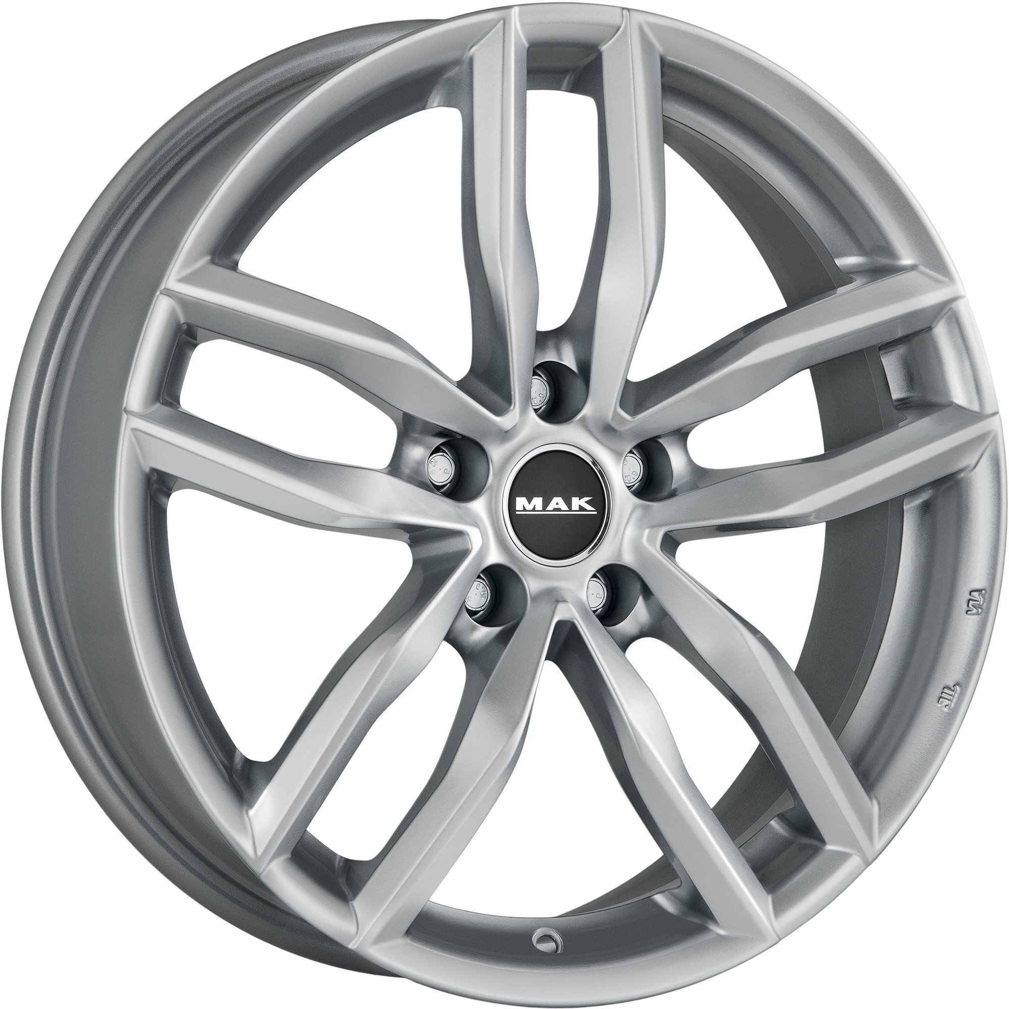 Mak Sarthe 7Jx17 5x112 ET48 DIA57.1 Silver