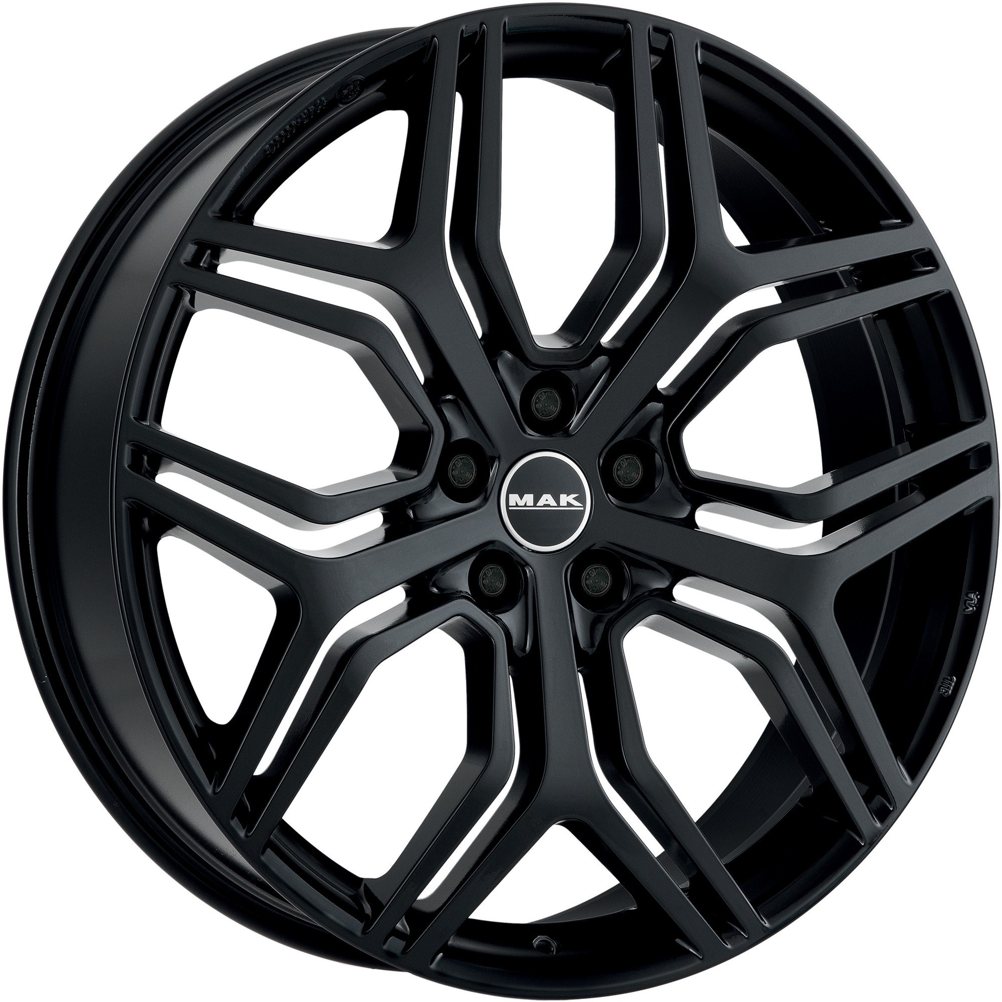 Mak Stardom 8.5Jx20 5x112 ET40 DIA66.6 Gloss Black