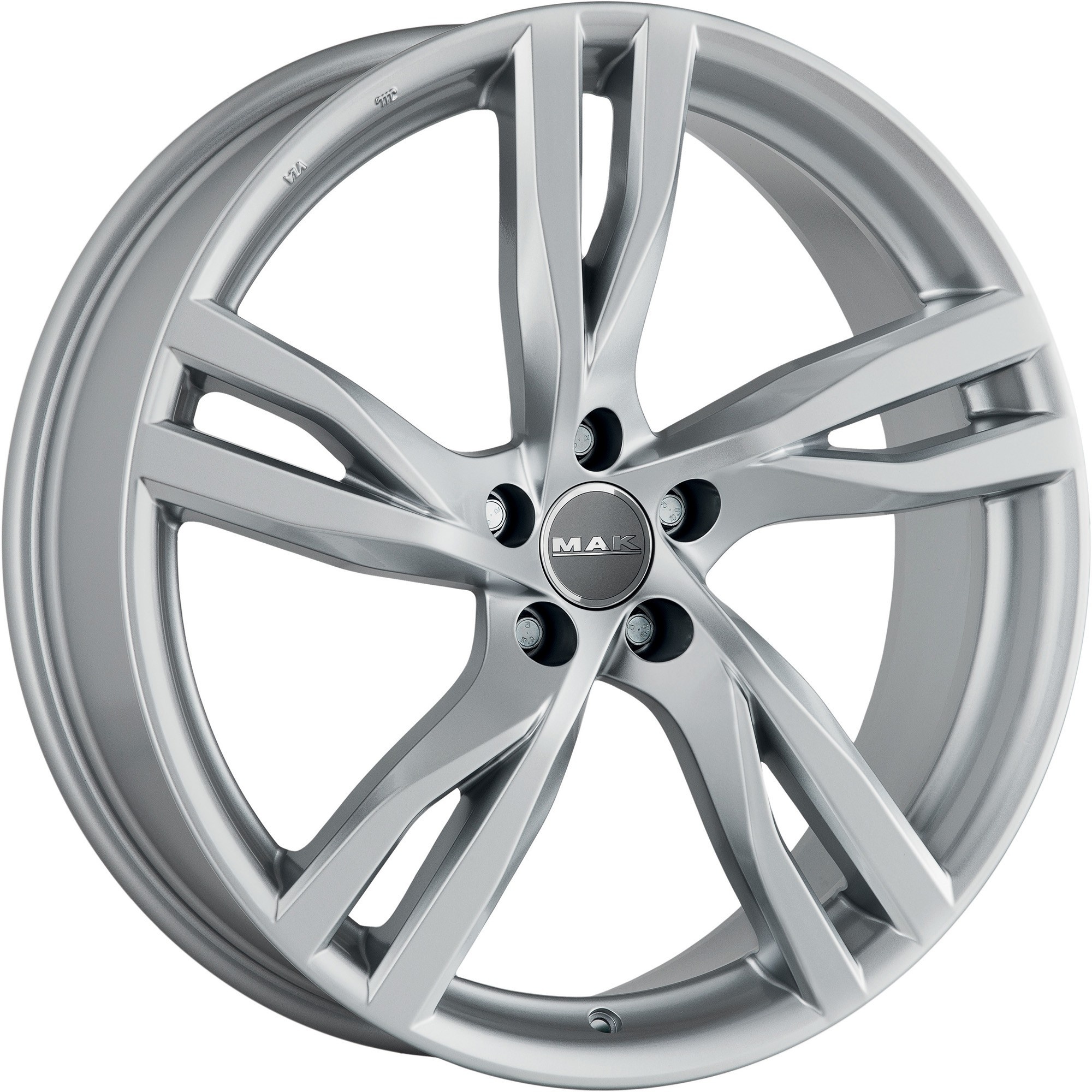 Mak Stockholm 9Jx20 5x108 ET38 DIA63.4 Silver