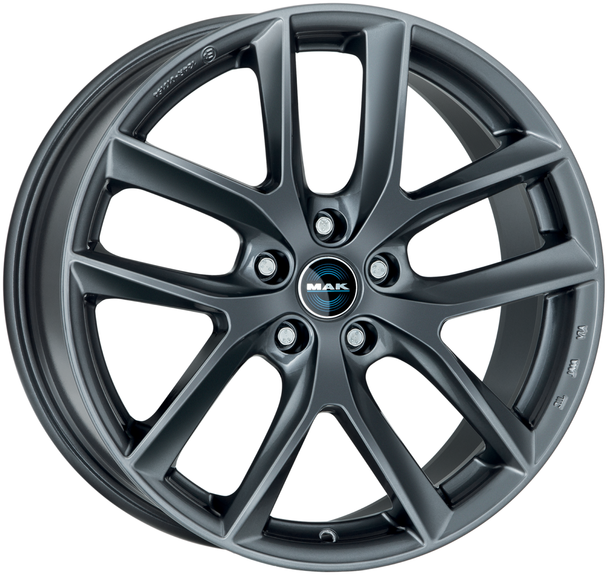 Mak Voltage 8.5Jx18 5x114 ET40 DIA64.1 Gloss Gun Metallic