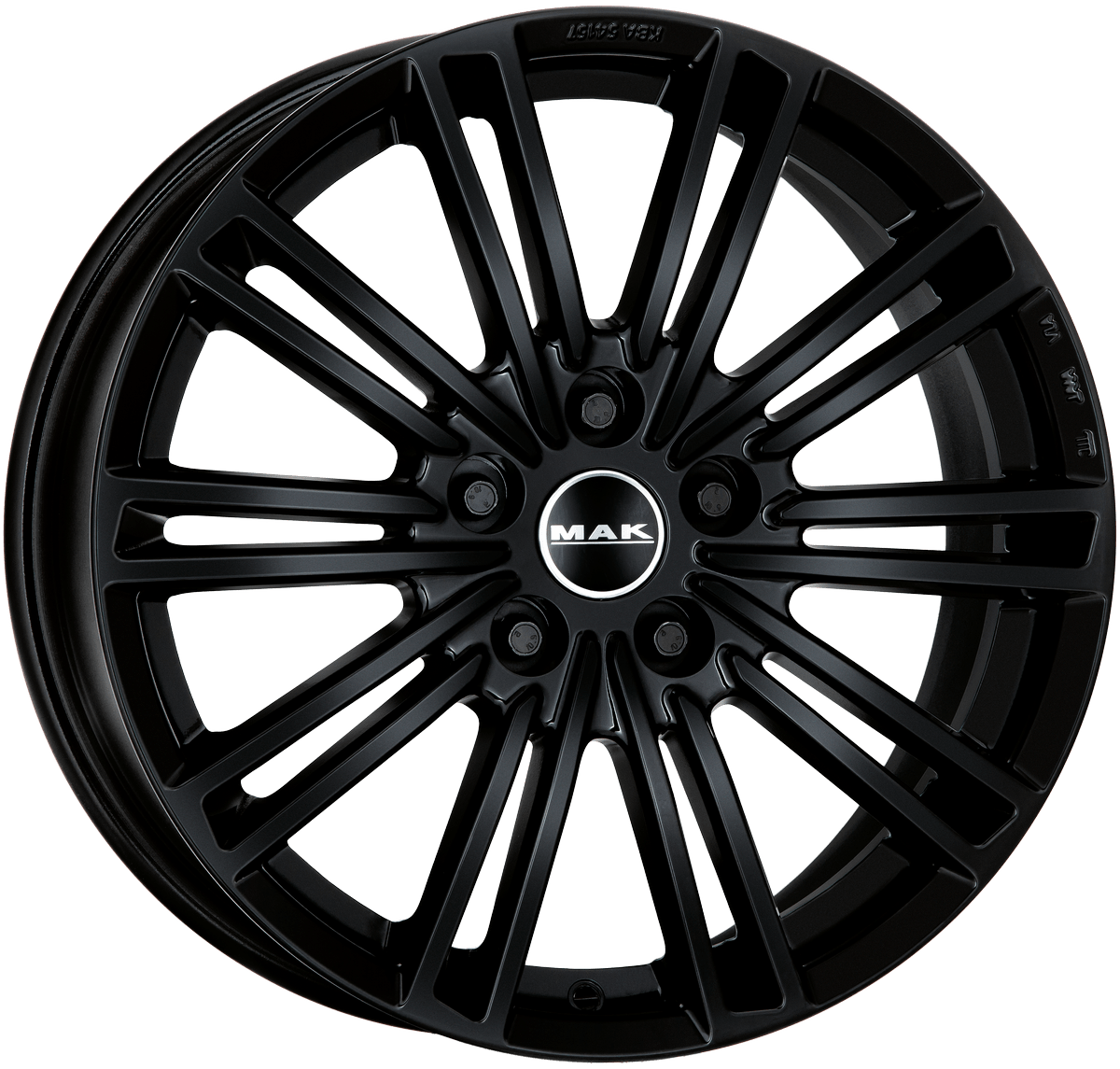 Mak York 8Jx18 5x108 ET45 DIA63.4 Gloss Black