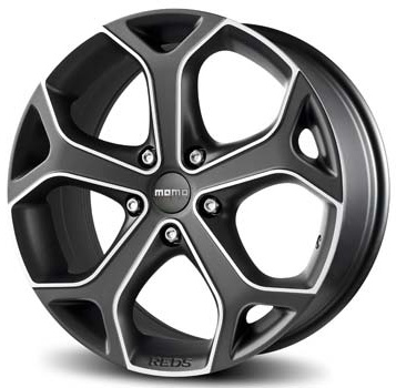 Momo (REDS) DARK BLADE 7.5Jx17 4x108 ET18 DIA65.1