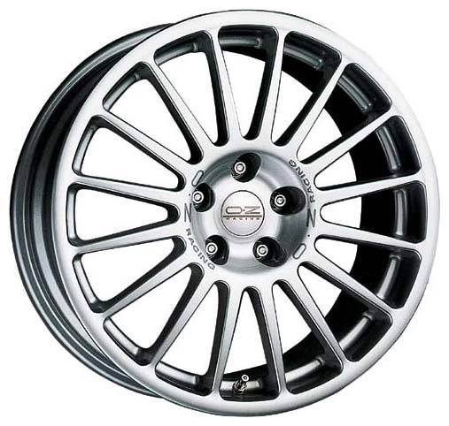 OZ Racing Superturismo GT 8Jx19 5x100 ET35 DIA68 Grigio corsa