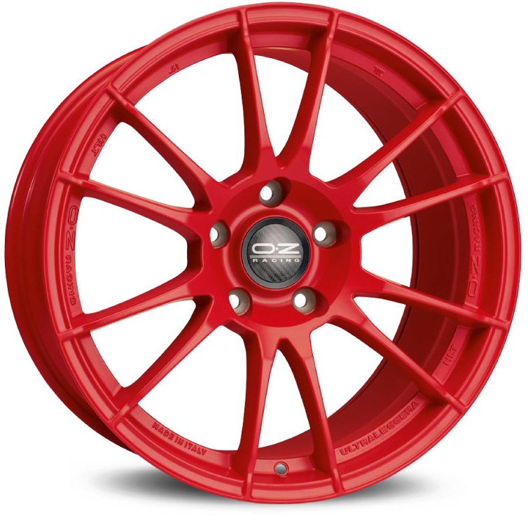 OZ Racing Ultraleggera HLT 12Jx20 5x130 ET51 DIA71.6 Matt Red