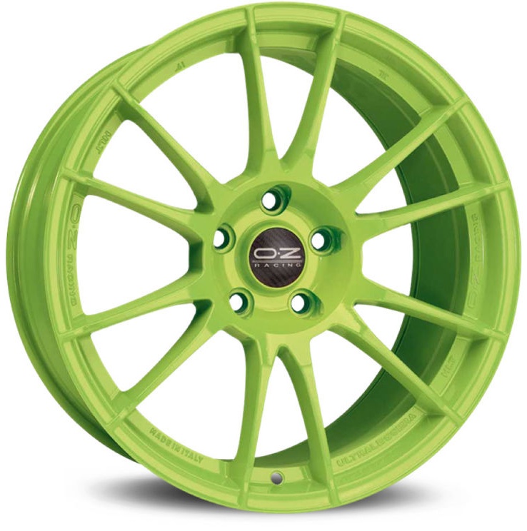 OZ Racing Ultraleggera HLT 12Jx20 5x130 ET51 DIA71.6 Acid Green