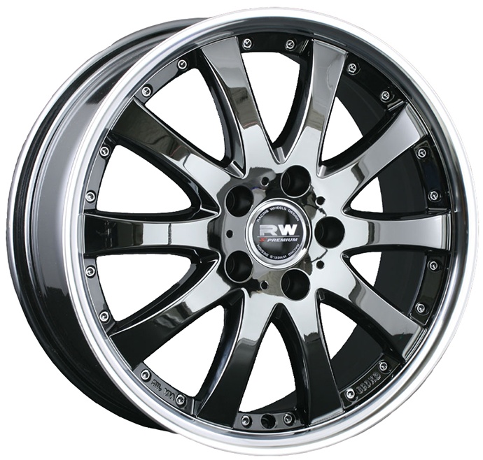 Racing Wheels H-332 7Jx17 5x114.3 ET48 DIA73.1
