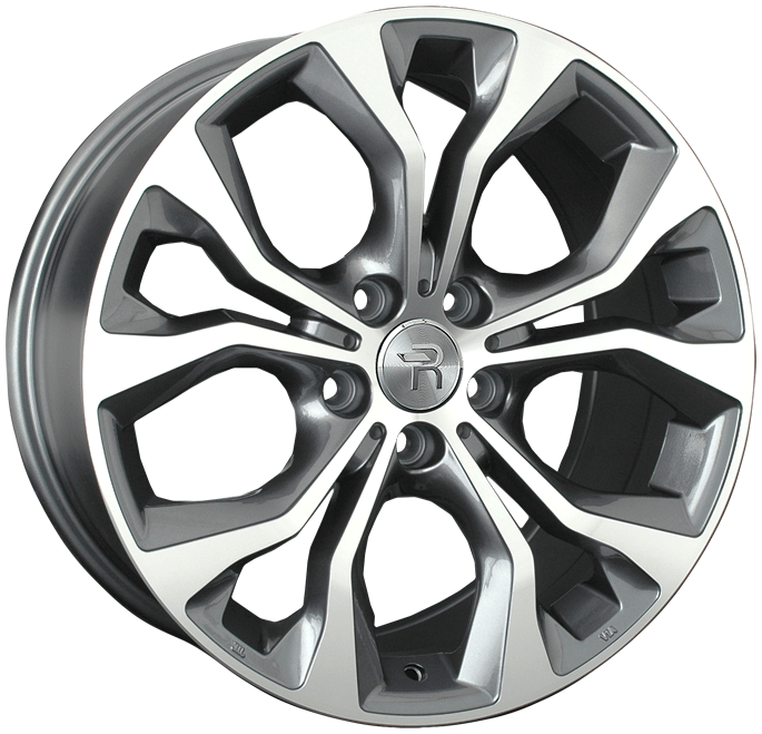 Replica B151 9Jx19 5x120 ET48 DIA74.1 GMF