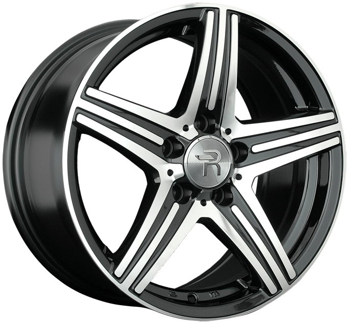 Replica MR121 7Jx16 5x112 ET43 DIA66.6 BKF