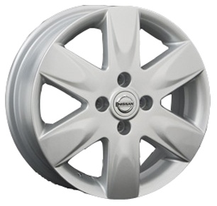 Replica NS43 5.5Jx15 4x100 ET45 DIA60.1