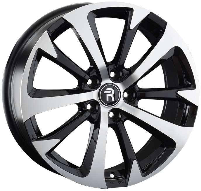 Replica TY260 7Jx17 5x114.3 ET35 DIA60.1 BKF