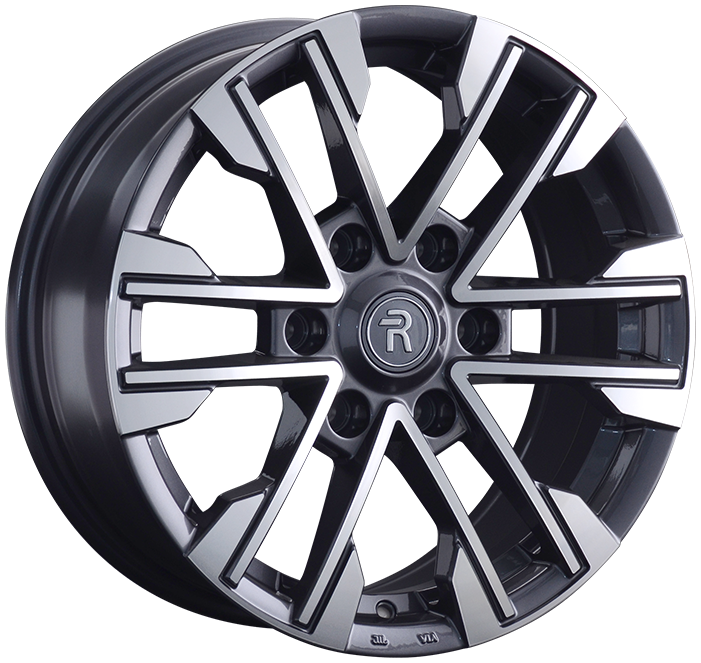 Replica TY310 7.5Jx17 6x139.7 ET25 DIA106.1 GMF
