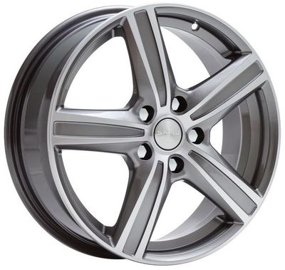 СКАД Адмирал 6.5Jx16 5x114.3 ET38 DIA67.1 алмаз грей